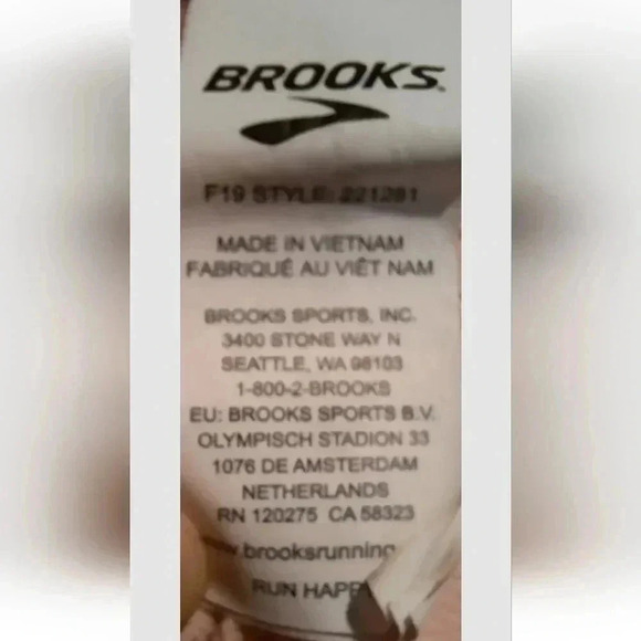 BROOKS Women's Athletic Longsleeve Top Vented Back - Picture 5 of 6